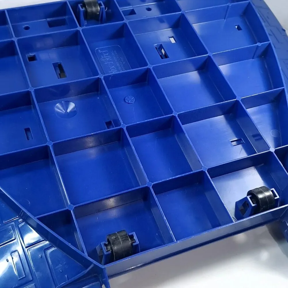 Manta Force Command Ship Bluebird Toys replacement part 1986‎ blue bottom panel.